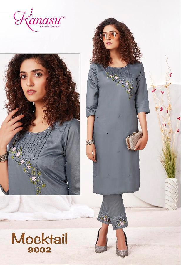 Mocktail By Kanasu Kurtis With Bottom Catalog
